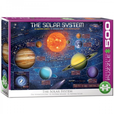 The Solar System - 500 XL stukken puzzel