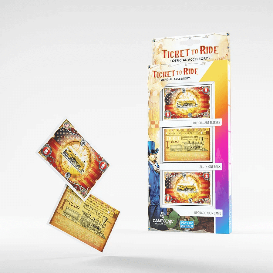 Ticket to Ride Art Sleeves (152 Sleeves)