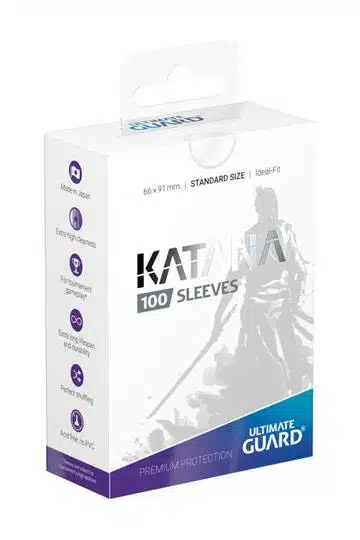 Transparent Katana Sleeves - Standard Size - 100 stuks