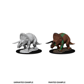 Triceratops - Unpainted D&D Miniatures