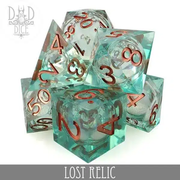 Lost Relic - Liquid Core Dice set - 7 stuks