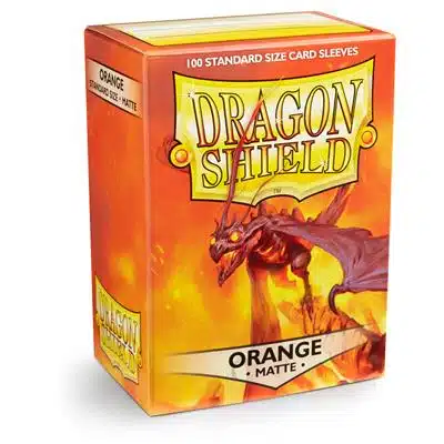Orange - Matte Sleeves - 100 stuks