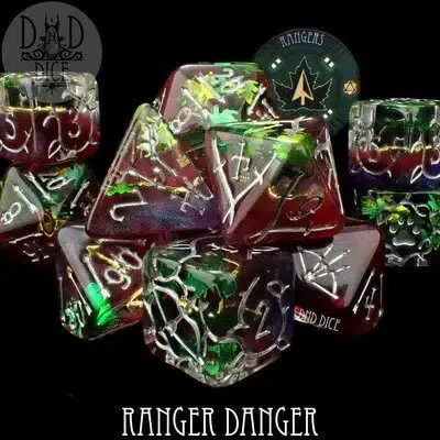 Ranger Danger - Dice set - 11 stuks