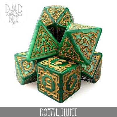 Royal Hunt - Dice set - 7 stuks