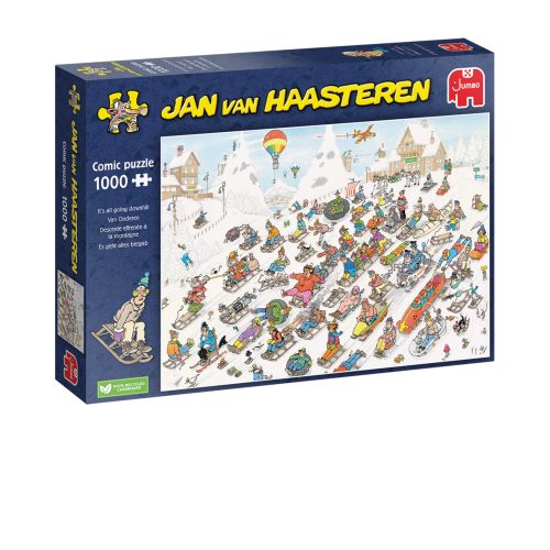 Van Onderen! - Jan van Haasteren - 1000 stukken puzzel