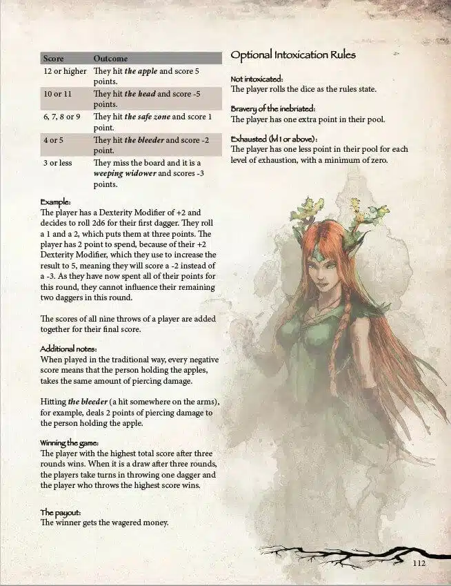 Morrovion's Guide to Gambling Hardcover - for D&D 5.0