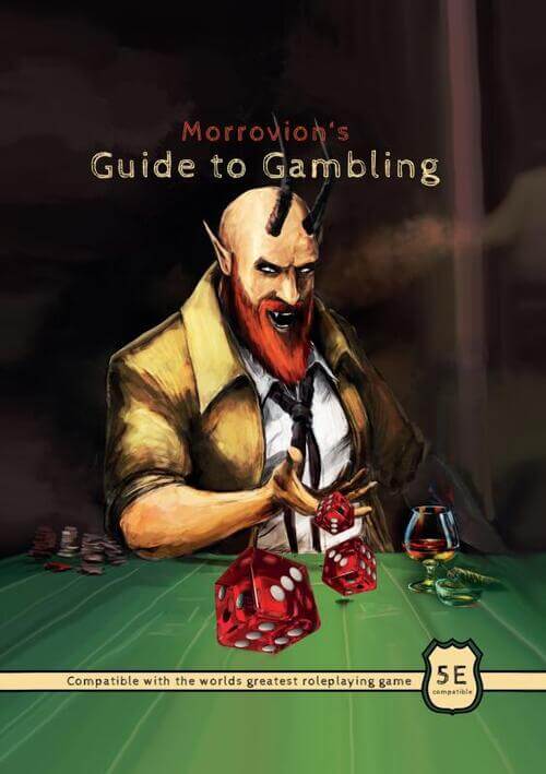 Morrovion's Guide to Gambling Hardcover - for D&D 5.0