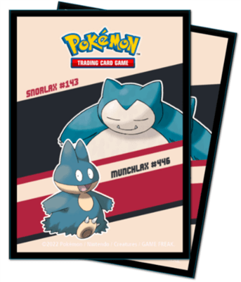 Munchlax & Snorlax - Pokémon Sleeves - 65 stuks