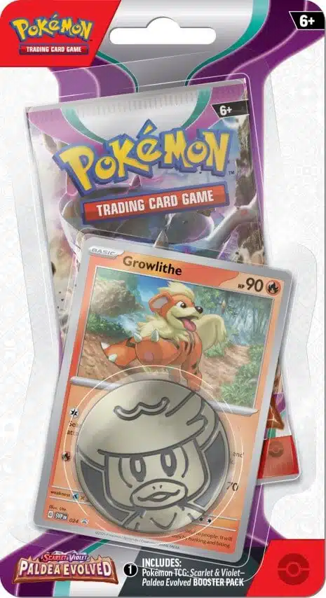 Growllithe - Checklane Blister - Paldea Evolved