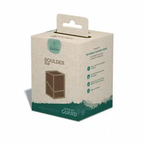 Brown - Boulder Deck Case - 100+ Standard
