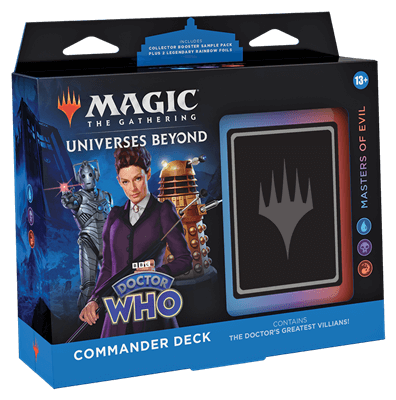 Masters of Evil Commander Deck - Doctor Who
