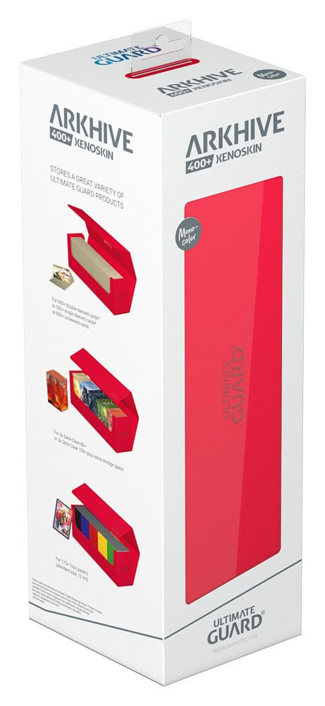 Monocolor Red - Arkhive Deck Storage 400+