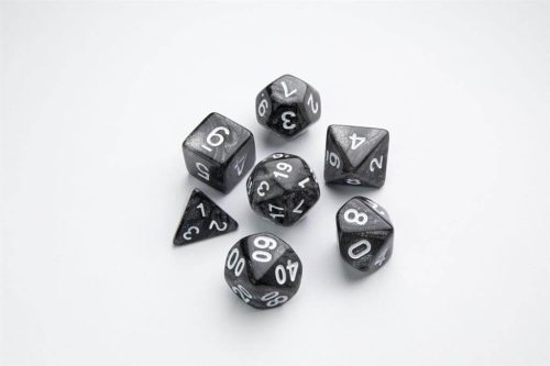 Moon - Galaxy Dice - 7 stuks