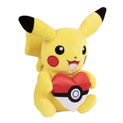 Pikachu with Heart - 8 inch Seasonal Valentine's Plush