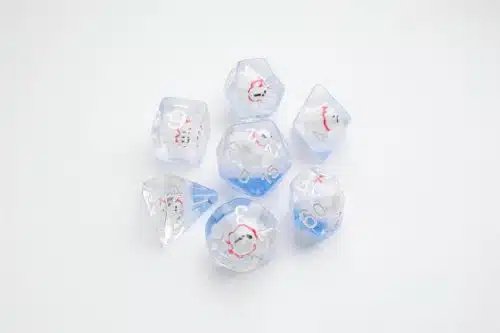 Polar Bear - Embraced Dice - 7 stuks