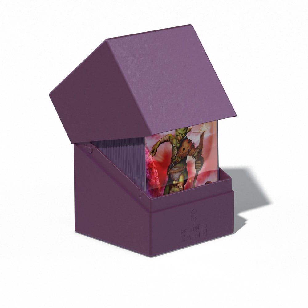 Purple - Boulder Deck Case - 100+ Standard