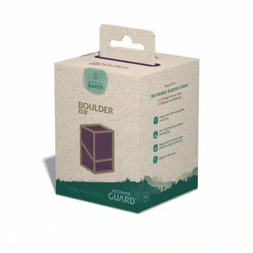 Purple - Boulder Deck Case - 100+ Standard
