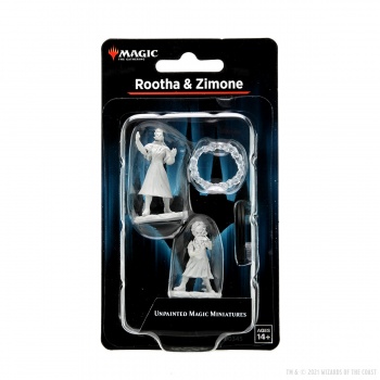 Rootha & Zimone - MTG Unpainted Miniatures