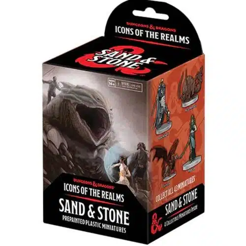 Sand & Stone - 4 Random D&D Miniatures