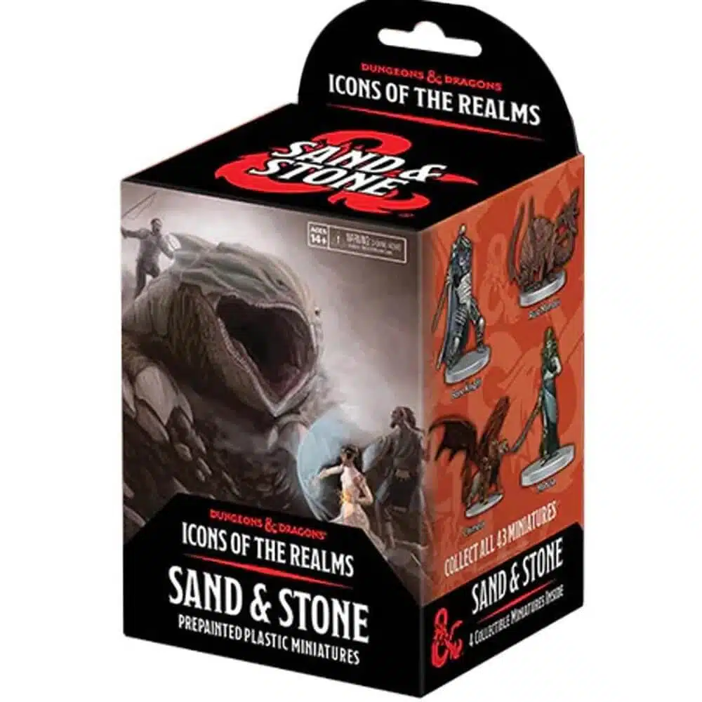 Sand & Stone - 4 Random D&D Miniatures