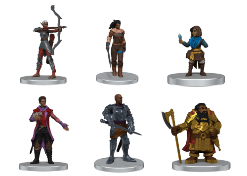 Voices of the Realms: Band of Heroes - D&D Miniatures
