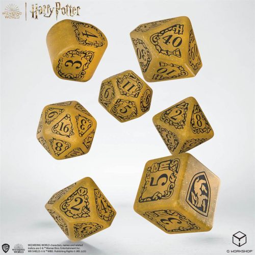 Hufflepuff Yellow - Harry Potter Modern Dice Set