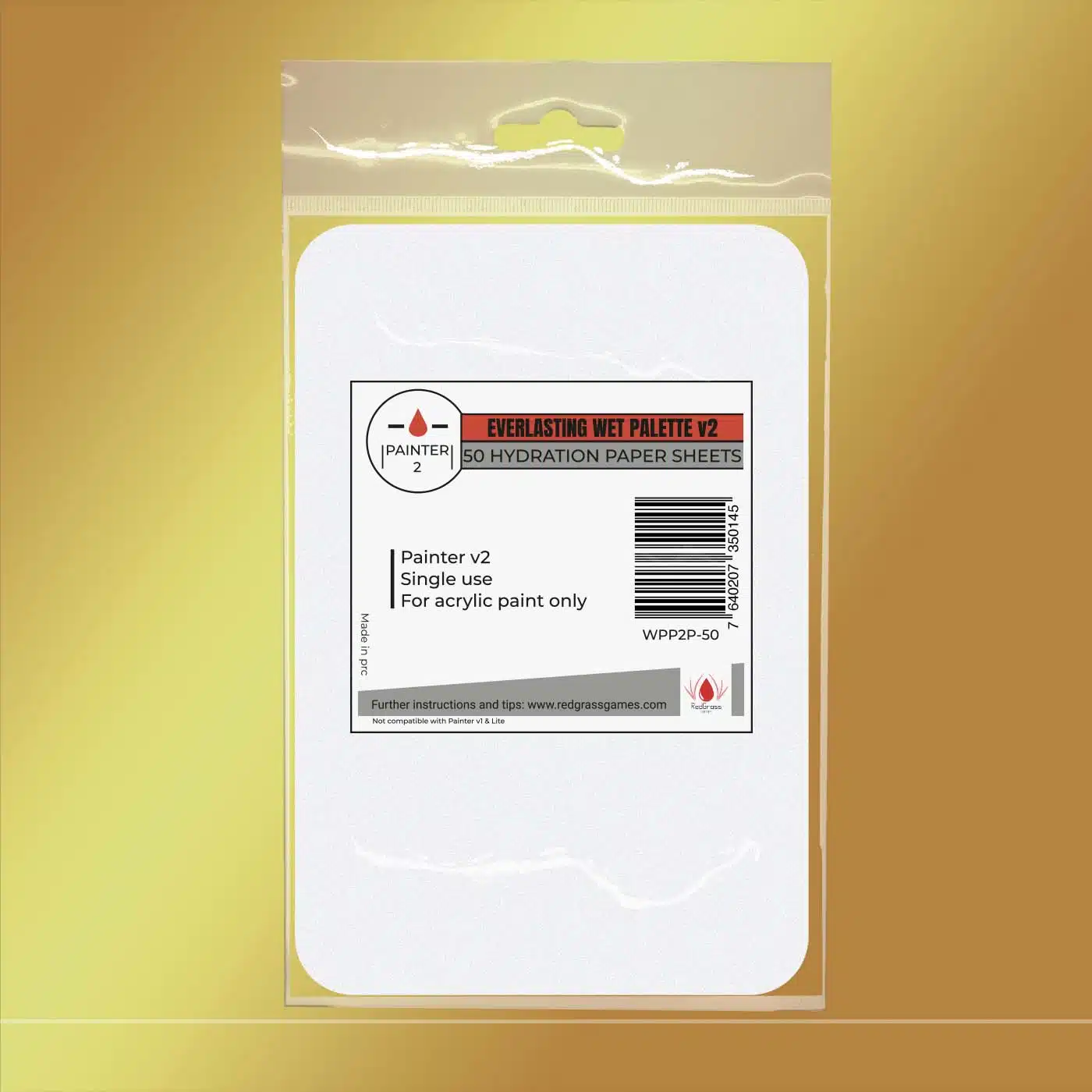 50 Hydration Paper Sheets for Painter v2