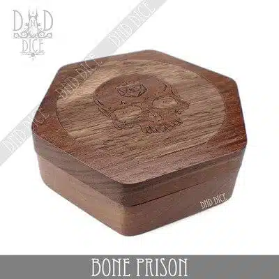 Bone Prison Dice Box
