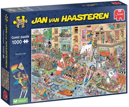 Celebrate Pride - Jan van Haasteren - 1000 stukken puzzel