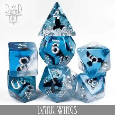 Dark Wings - Dice set - 7 stuks
