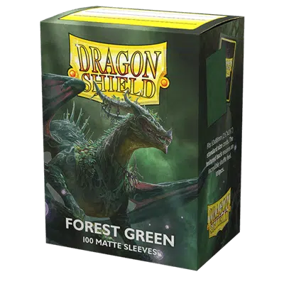 Forest Green - Matte Sleeves - 100 stuks