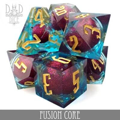 Fusion Core - Liquid Core Dice set - 7 stuks