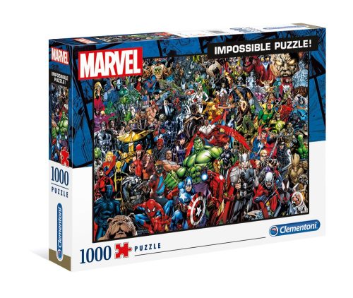 Marvel Characters 80th Anniversary - 1000 stukken Impossible Puzzel