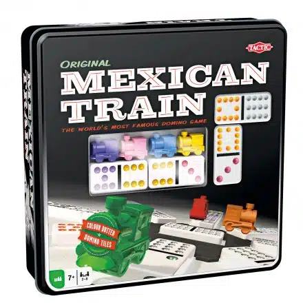 Mexican Train in Blik