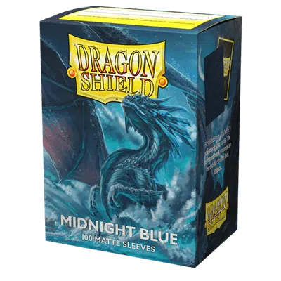 Midnight Blue - Matte Sleeves - 100 stuks