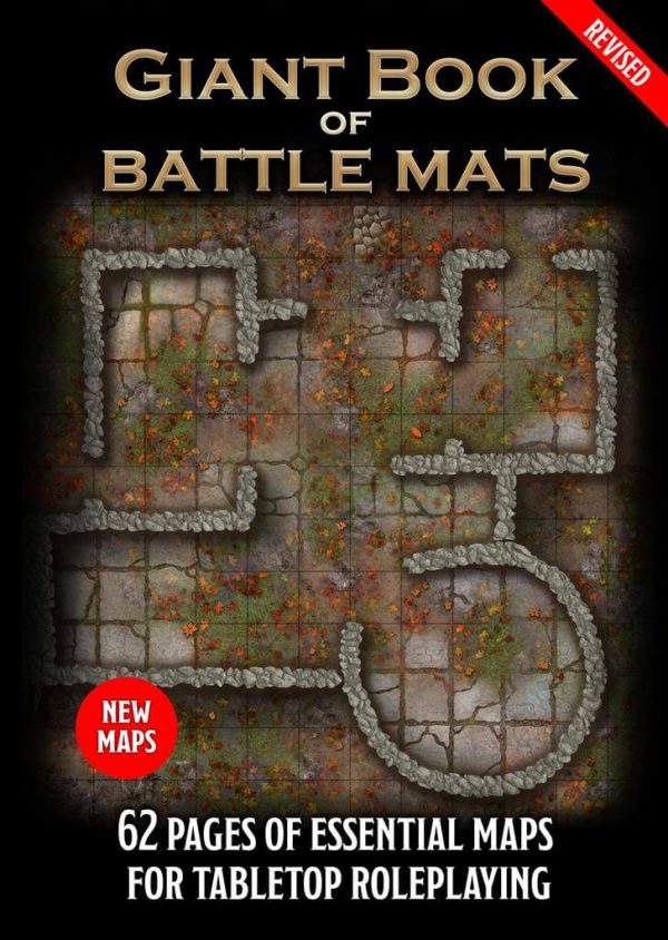 Big Book of Battle Mats Rooms, Vaults & Chambers De Spellenhoorn