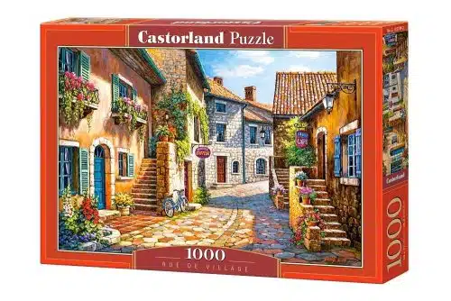 Rue de village - 1000 stukken puzzel
