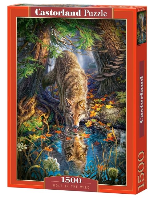 Wolf in the Wild - 1500 stukken puzzel