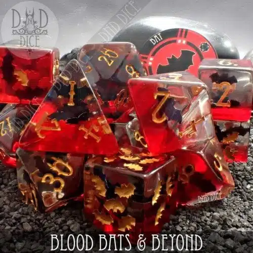Blood Bats & Beyond - Dice set - 11 stuks