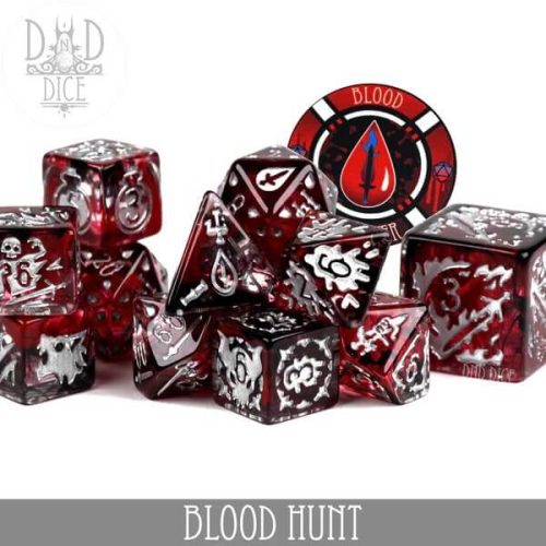 Blood Hunt - Dice set - 11 stuks