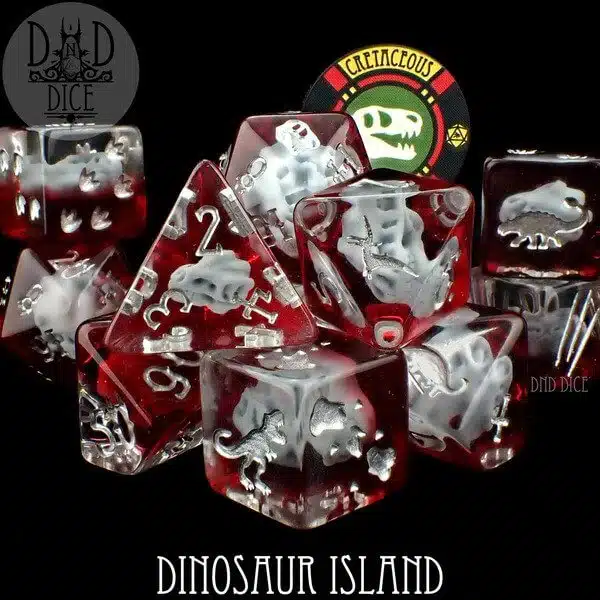 Dinosaur Island - Dice set - 11 stuks