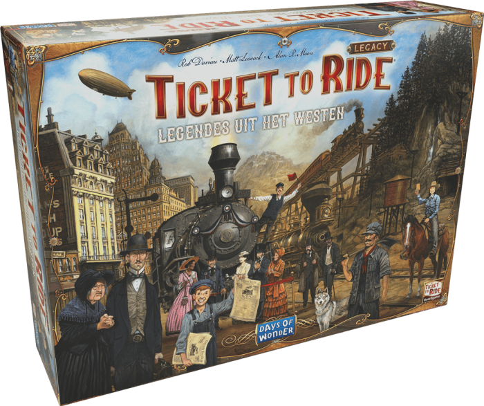 PRE-ORDER - Ticket to Ride: Legendes uit het Westen