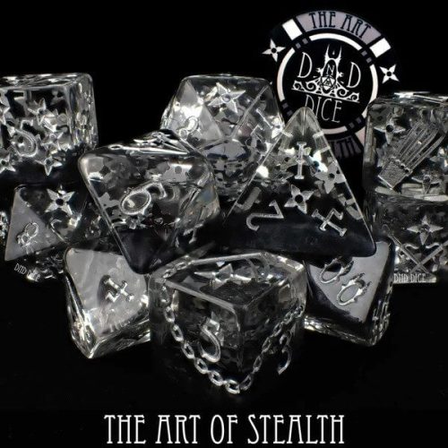 The Art of Stealth - Dice set - 11 stuks