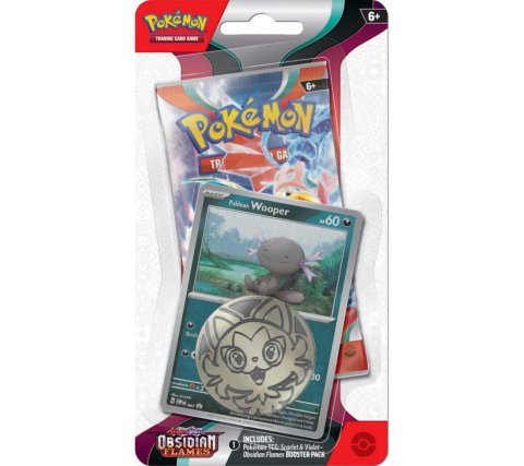 Wooper - Checklane Blister - Obsidian Flame