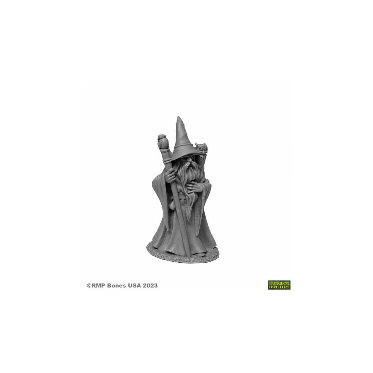 Anuminar Winterbeard, Wizard - Unpainted Miniatures