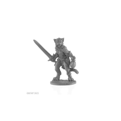 Catfolk Rogue - Unpainted Metal Miniatures