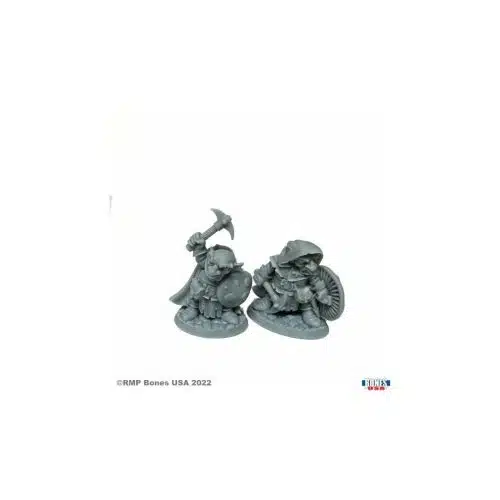 Deep Gnome Rangers (2) - Unpainted Miniatures