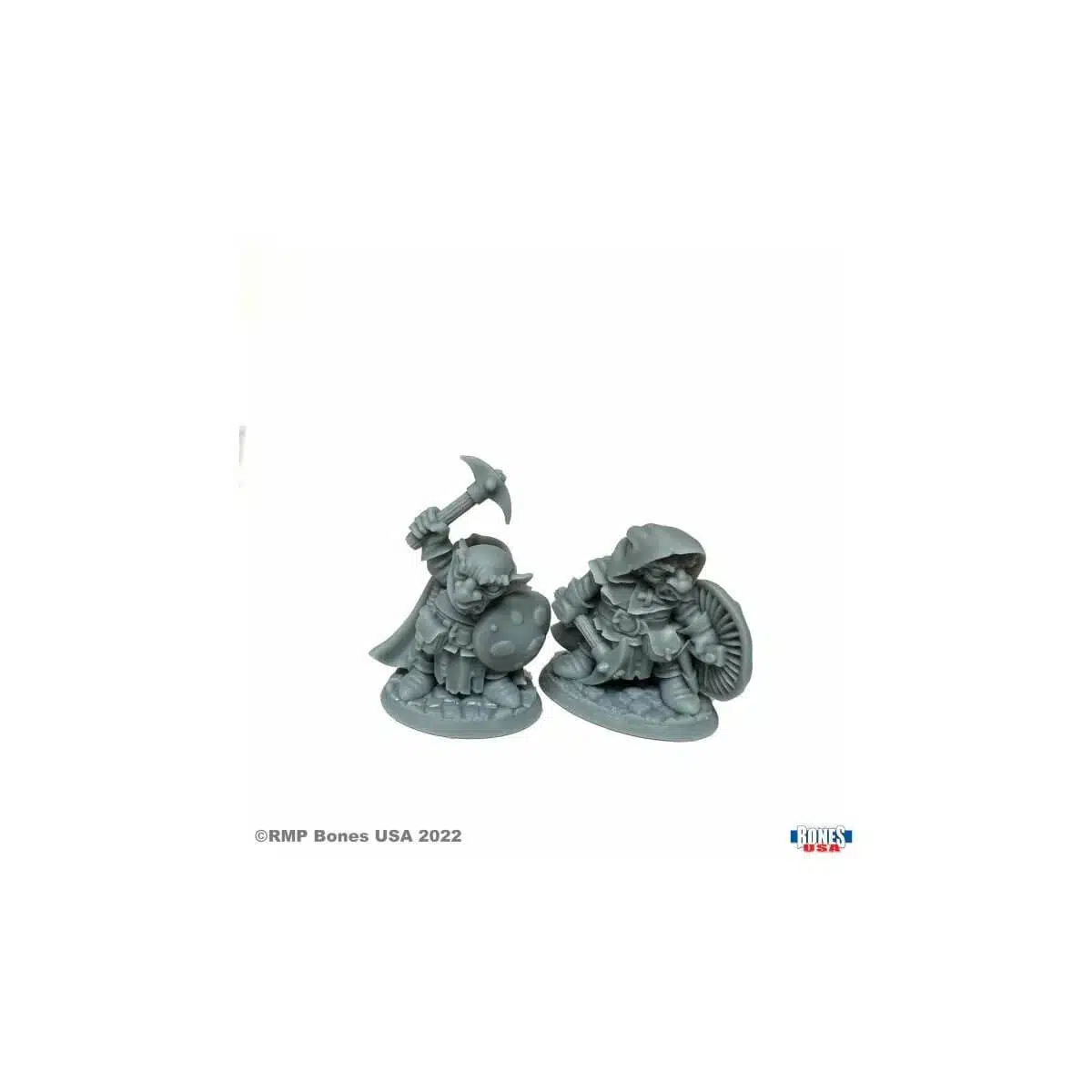 Deep Gnome Rangers (2) - Unpainted Miniatures
