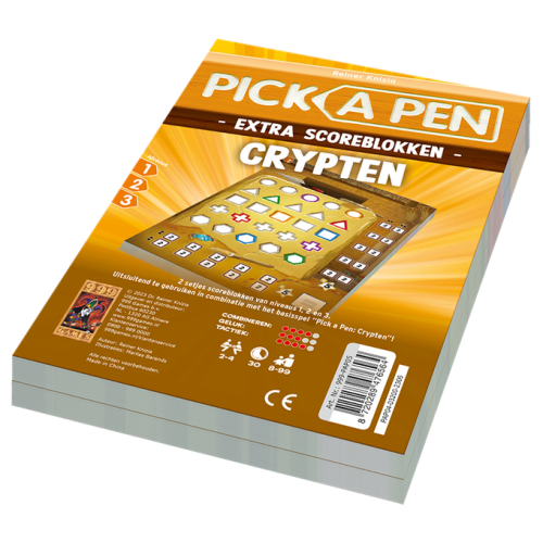 Extra Scoreblokken - Pick A Pen - Crypten