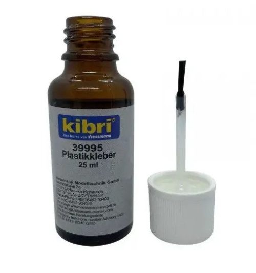 Kibri Plasticlijm met kwast - 25 ml